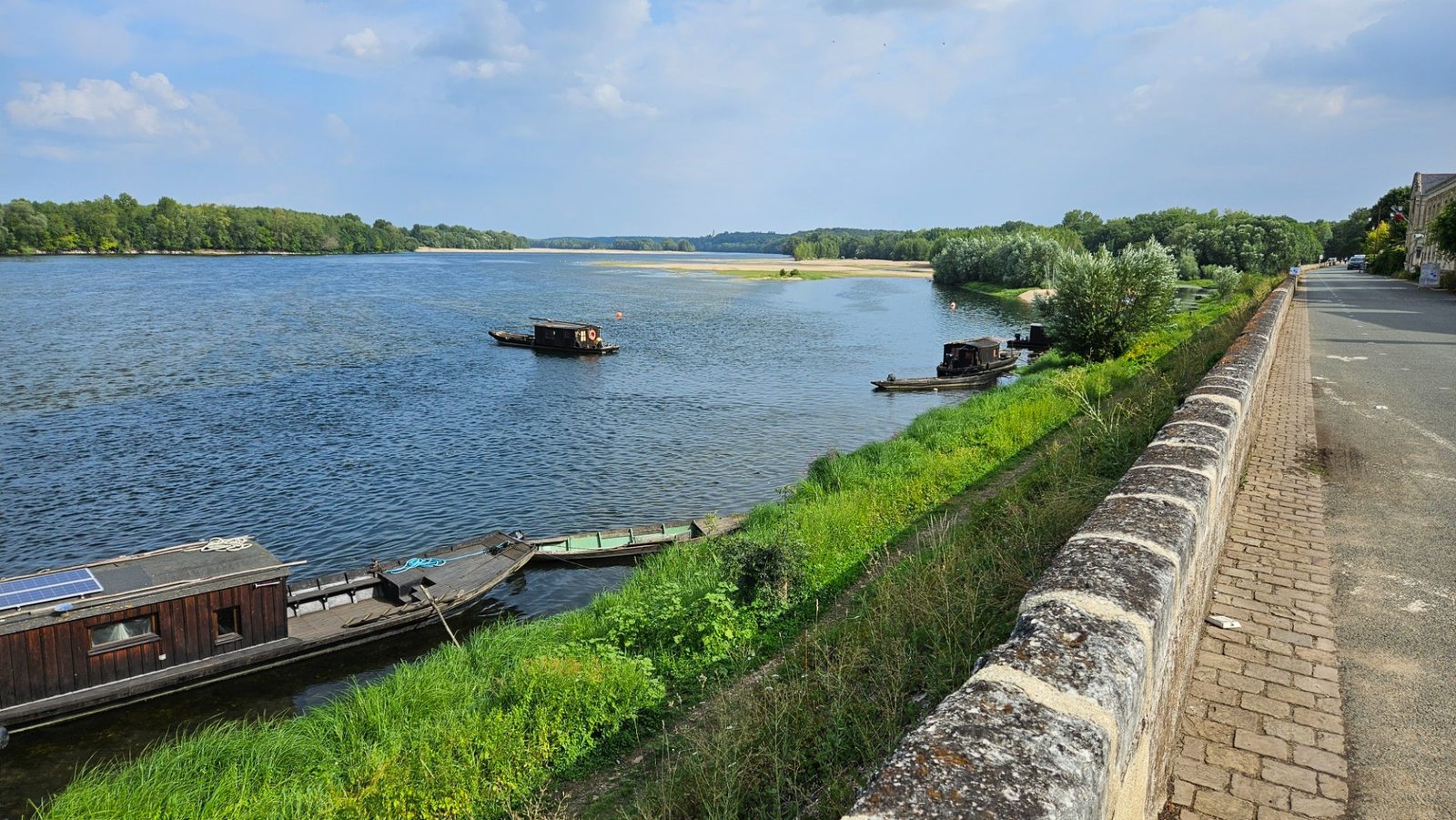 Bateaux traditionnels sur la Loire